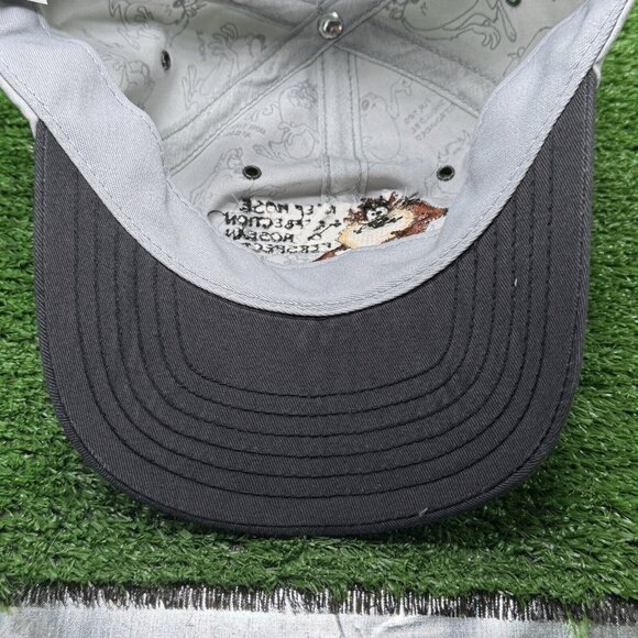 VTG 1991 Looney Tunes SnapBack Hat Lot AOP Taz Daffy Duck Cartoon 90s USA Retro - Picture 11 of 16